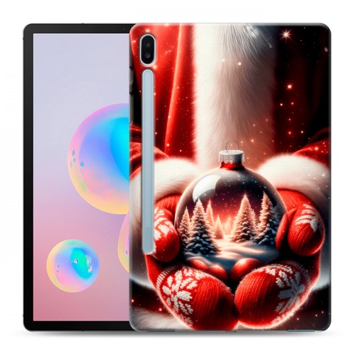 Дизайнерский силиконовый чехол для Samsung Galaxy Tab S6 Новый год