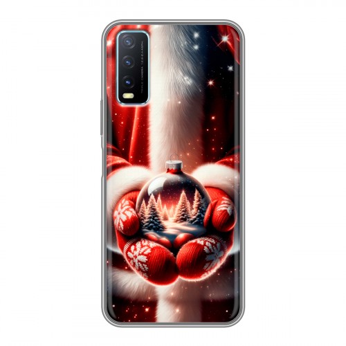 Дизайнерский силиконовый чехол для Vivo Y20 Новый год