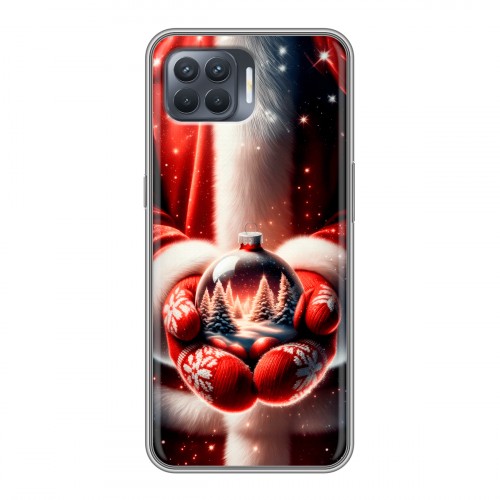 Дизайнерский силиконовый чехол для OPPO Reno4 Lite Новый год