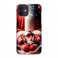 Дизайнерский силиконовый чехол для Iphone 12 Новый год