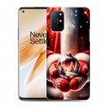 Дизайнерский пластиковый чехол для OnePlus 8T Новый год