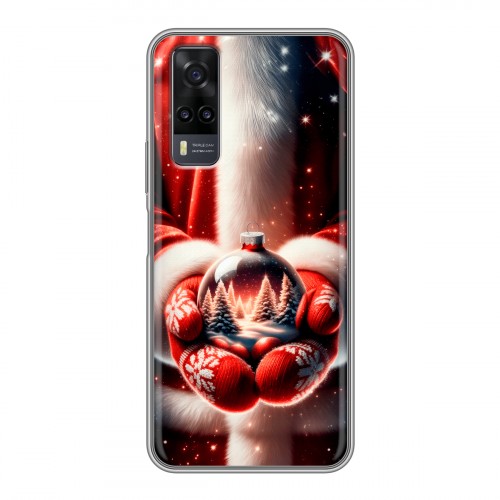 Дизайнерский силиконовый чехол для Vivo Y31 Новый год