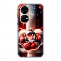 Дизайнерский силиконовый чехол для Huawei P50 Pro Новый год