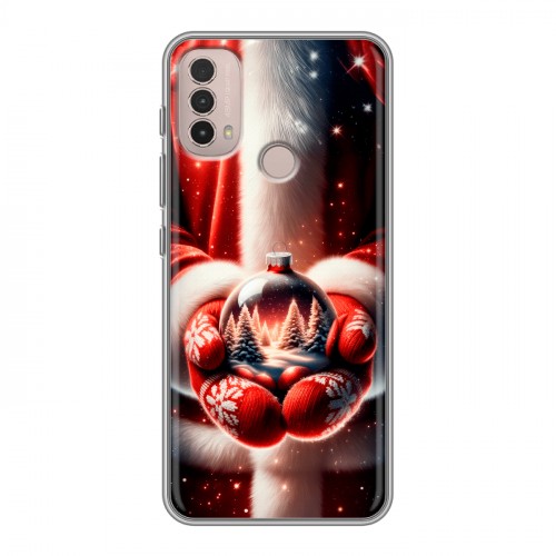 Дизайнерский силиконовый чехол для Lenovo K14 Plus Новый год