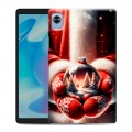 Дизайнерский силиконовый чехол для Realme Pad Mini Новый год