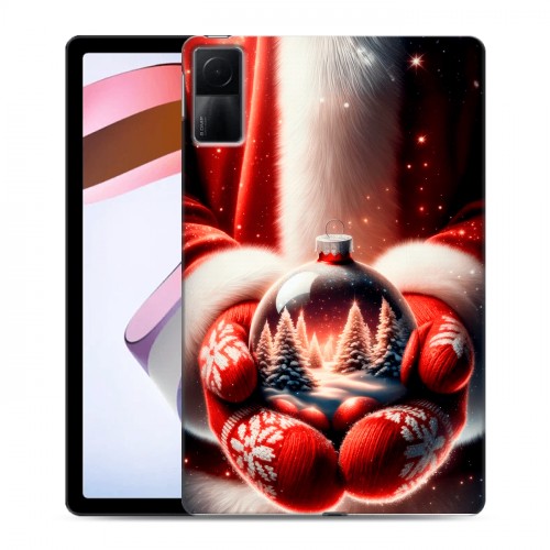 Дизайнерский силиконовый чехол для Xiaomi RedMi Pad Новый год