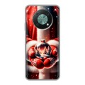 Дизайнерский силиконовый чехол для Huawei Nova Y90 Новый год