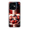 Дизайнерский силиконовый чехол для Tecno Spark 10C Новый год