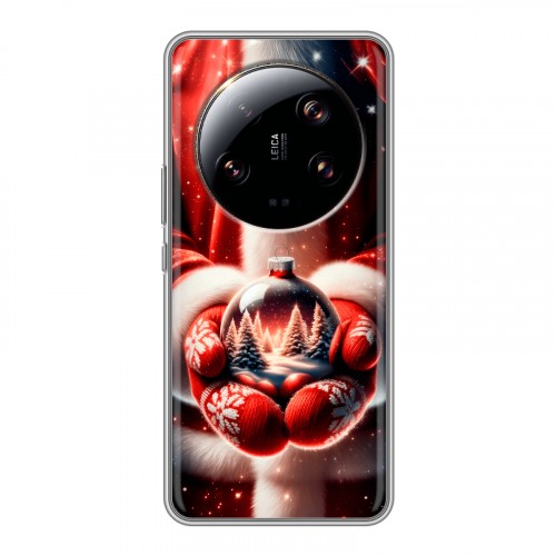 Дизайнерский силиконовый чехол для Xiaomi 13 Ultra Новый год