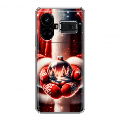 Дизайнерский силиконовый чехол для Realme GT5 Новый год