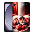 Дизайнерский силиконовый чехол для Samsung Galaxy Tab A9 Новый год