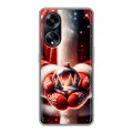 Дизайнерский силиконовый чехол для OPPO A1 Pro Новый год