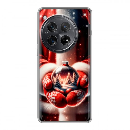 Дизайнерский силиконовый чехол для OnePlus 12 Новый год