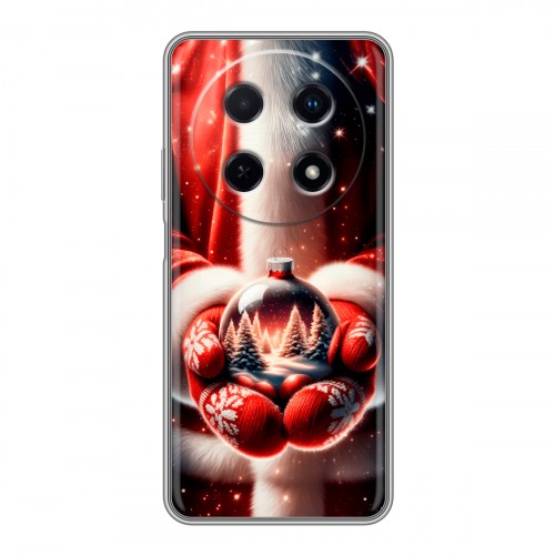 Дизайнерский силиконовый чехол для Huawei Nova 12i Новый год