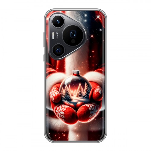 Дизайнерский силиконовый чехол для Huawei Pura 70 Pro Новый год