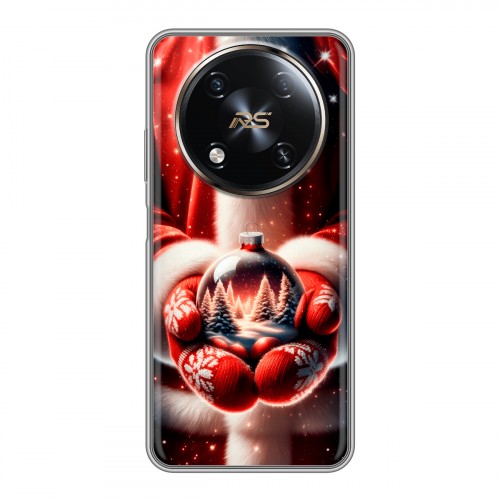 Дизайнерский силиконовый чехол для Itel RS4 Новый год