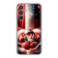 Дизайнерский силиконовый чехол для Samsung Galaxy M35 Новый год
