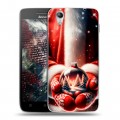 Дизайнерский пластиковый чехол для Lenovo Vibe X Новый год