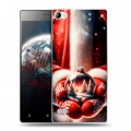 Дизайнерский пластиковый чехол для Lenovo Vibe X2 Новый год
