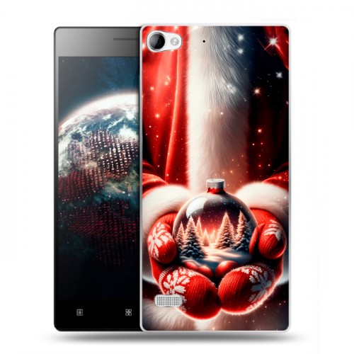 Дизайнерский пластиковый чехол для Lenovo Vibe X2 Новый год