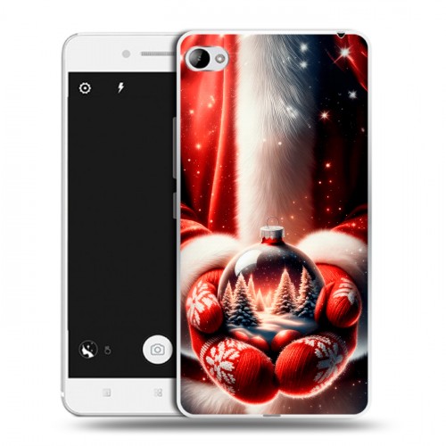 Дизайнерский пластиковый чехол для Lenovo S90 Новый год