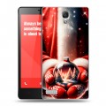 Дизайнерский пластиковый чехол для Xiaomi RedMi Note Новый год