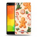 Дизайнерский пластиковый чехол для Xiaomi Mi4i Новый год