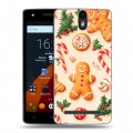 Дизайнерский силиконовый чехол для Wileyfox Storm Новый год