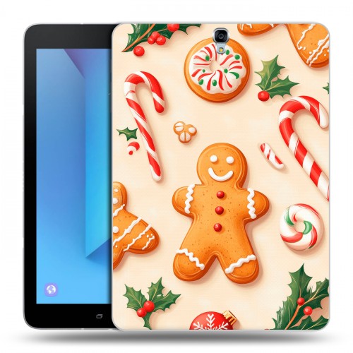 Дизайнерский силиконовый чехол для Samsung Galaxy Tab S3 Новый год