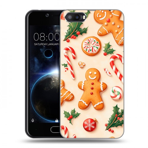 Дизайнерский пластиковый чехол для Doogee Shoot 2 Новый год