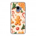 Дизайнерский силиконовый чехол для Samsung Galaxy S9 Новый год