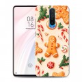 Дизайнерский пластиковый чехол для Xiaomi RedMi K30 Новый год