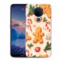 Дизайнерский силиконовый чехол для Nokia 5.4 Новый год