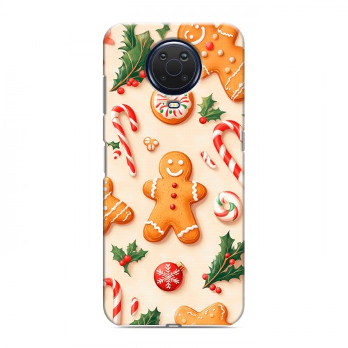 Дизайнерский силиконовый чехол для Nokia G20 Новый год