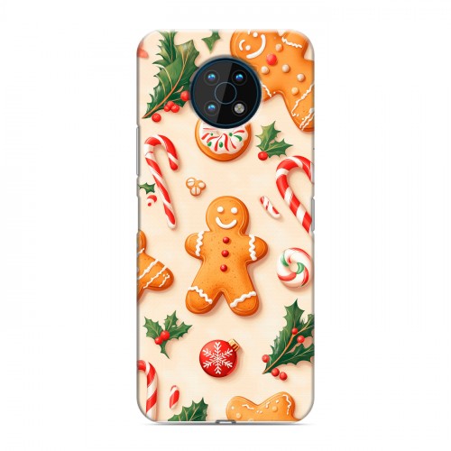 Дизайнерский силиконовый чехол для Nokia G50 Новый год