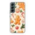 Дизайнерский силиконовый чехол для Samsung Galaxy S22 Новый год