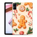 Дизайнерский силиконовый чехол для Xiaomi RedMi Pad Новый год