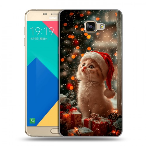 Дизайнерский силиконовый чехол для Samsung Galaxy A9 Новый год