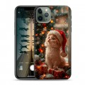 Дизайнерский силиконовый чехол для Iphone 11 Pro Новый год