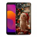 Дизайнерский силиконовый чехол для Huawei Honor 9S Новый год