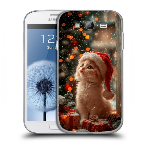 Дизайнерский пластиковый чехол для Samsung Galaxy Grand Новый год
