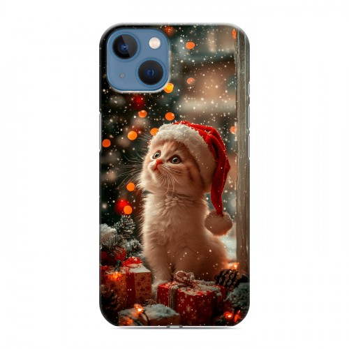 Дизайнерский силиконовый чехол для Iphone 13 Новый год