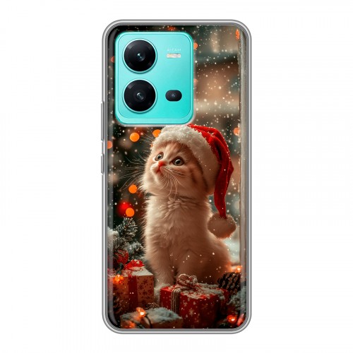 Дизайнерский силиконовый чехол для Vivo V25 Новый год