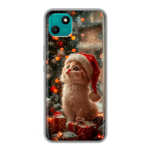 Дизайнерский силиконовый чехол для Wiko T10 Новый год