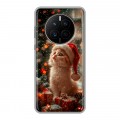 Дизайнерский силиконовый с усиленными углами чехол для Huawei Mate 50 Новый год