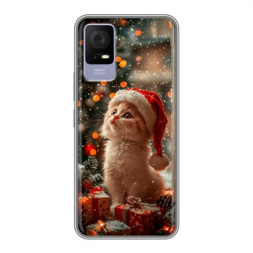 Дизайнерский силиконовый чехол для TCL 405 Новый год