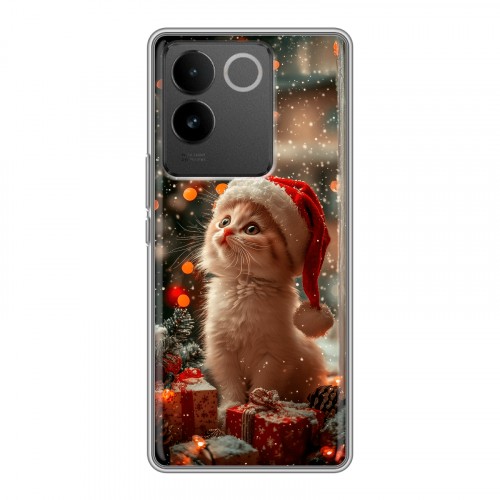 Дизайнерский силиконовый чехол для Vivo S17e Новый год