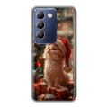 Дизайнерский силиконовый чехол для Vivo V30 Lite Новый год