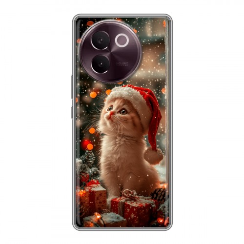 Дизайнерский силиконовый чехол для Vivo V30e Новый год