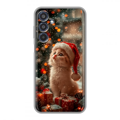 Дизайнерский силиконовый чехол для Samsung Galaxy M35 Новый год